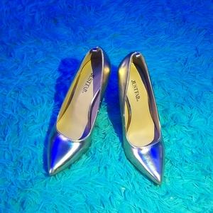 Classic Golden Pumps